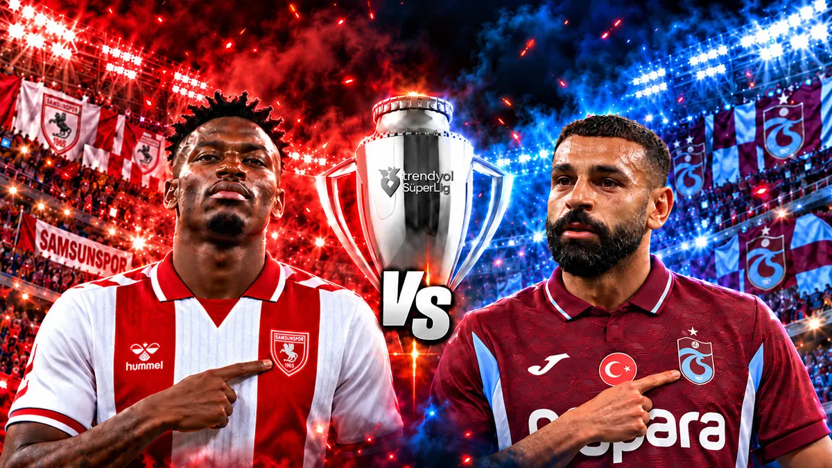 Trabzonspor'un Samsunspor maçı ilk 11'i belli oldu