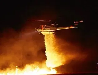 Yangında ilk kez gece görüşlü helikopter kullanılacak