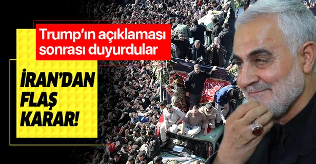 Son dakika: İran'da yarın milli yas ilan edildi