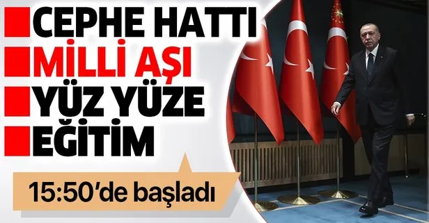 Son dakika: Kritik kabine Başkan Erdoğan liderliğinde toplandı: Gündem milli aşı