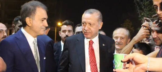 Başkan Erdoğan, piknik yapan vatandaşlarla sohbet etti