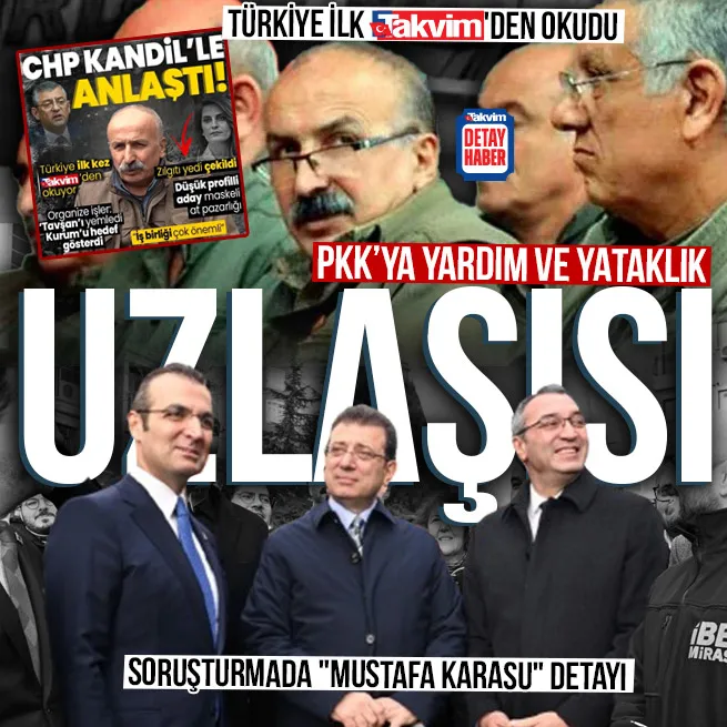 Ekrem İmamoğluna terör soruşturması! PKK elebaşı Cemil Bayık ve Mustafa Karasu detayı