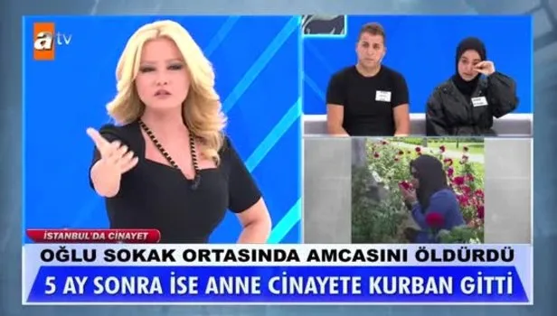 Oğlu sokak ortasında amcasını öldürdü, 5 ay sonra ise anne cinayete kurban gitti