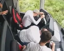 Samsun’da iki kişinin öldüğü otobüs kazasında yeni görüntüler ortaya çıktı!  Şoför rahatsızlandı, ikinci kaptan yetişemedi