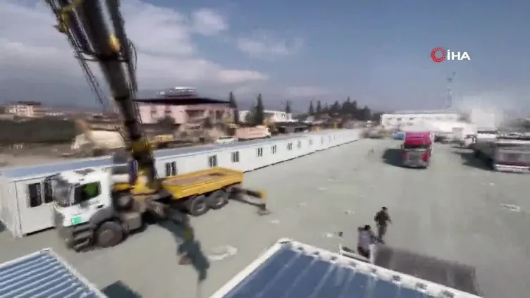 İGA'nın Hatay'da kurduğu konteyner kent 8 Mart'ta açılıyor