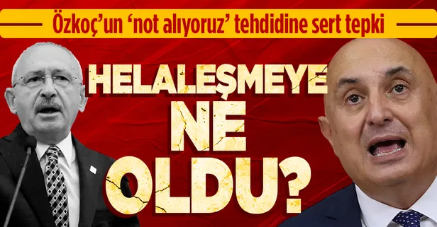 CHP'li Engin Özkoç'un 'not alıyoruz' tehdidine sert tepki: Helalleşmeye noldu?