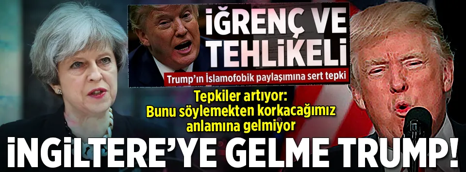 İngiltere’de Trump’a tepkiler giderek artıyor