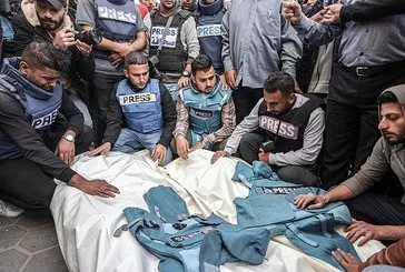 İsrail 188 gazeteciyi katletti