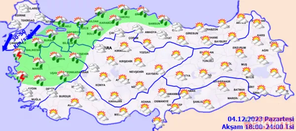 HAVA DURUMU | Meteoroloji 5 ili sarı kod ile uyardı! İstanbul'da sıcaklıklar 9 derece birden düşecek! Bugün hava nasıl olacak? - 16
