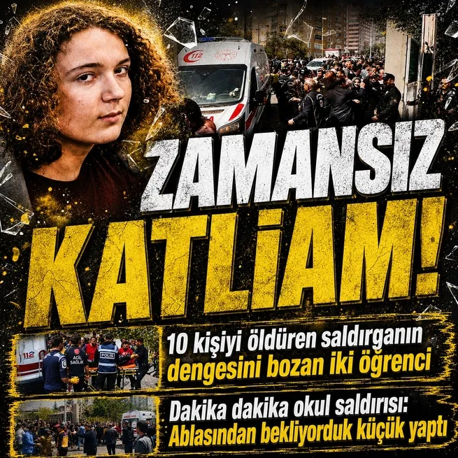 Kahramanmaraştaki okul katliamının kronolojisi ortaya çıktı! Aras Mersinlinin saldırıyı bir dakika erken başlattığı belirlendi