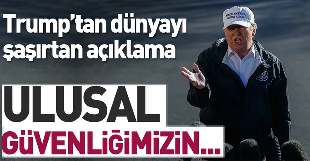 Trump Davos seyahatini iptal etti