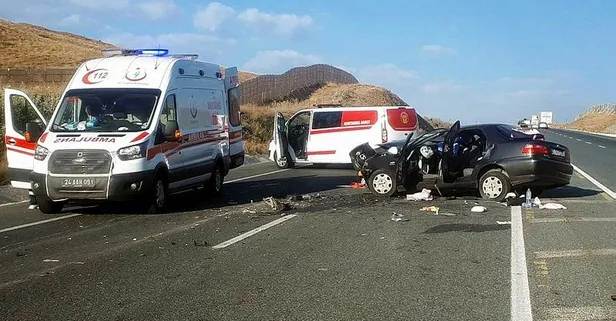 Son dakika: Erzincan’da korkunç kaza: 2 ölü, 4 yaralı