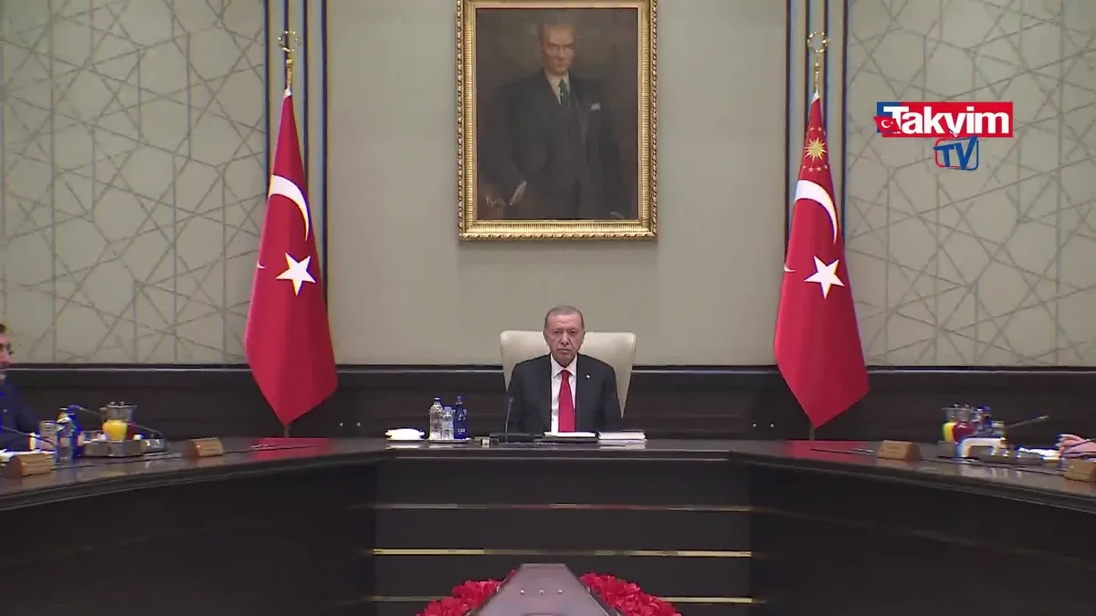 Cumhurbaşkanlığı Kabinesi toplandı!