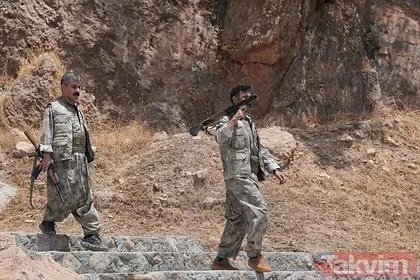 Terör örgütü PKK silahları yaktı... Bese Hozat kazan başında! Tarihi görüntüler...