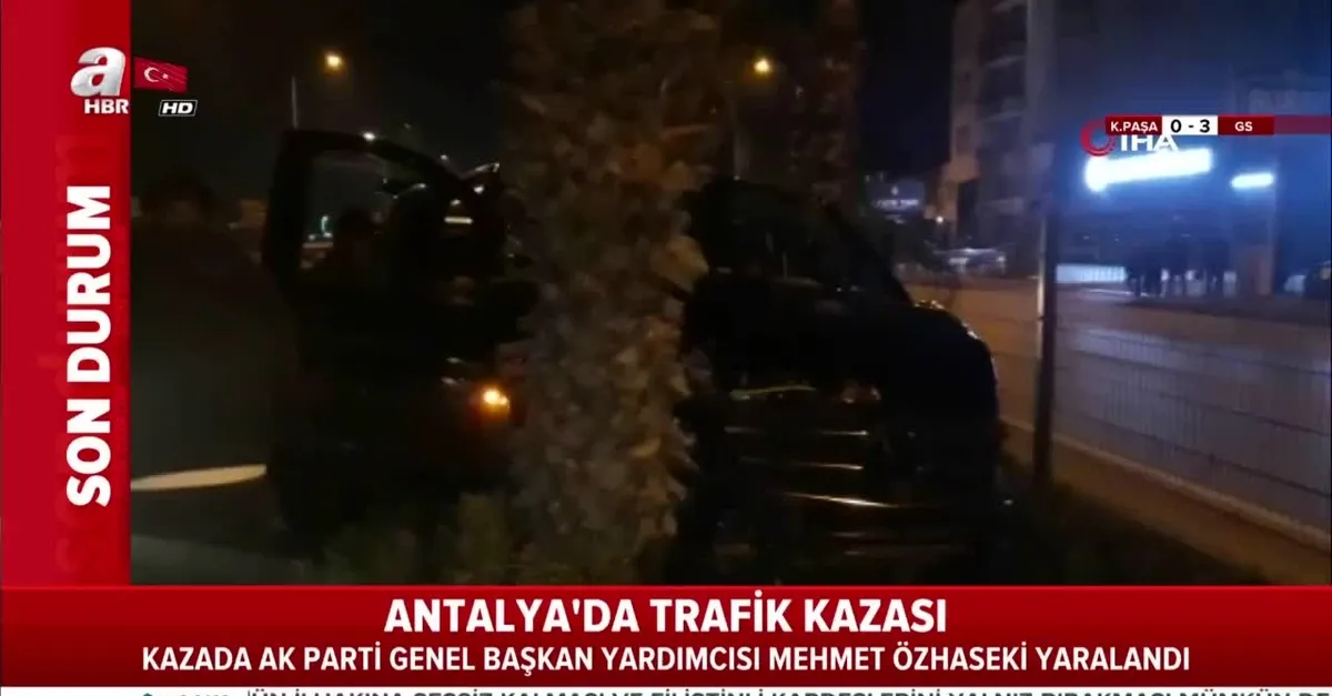 Son dakika: AK Parti Genel Başkan Yardımcısı Özhaseki, trafik kazasında yaralandı