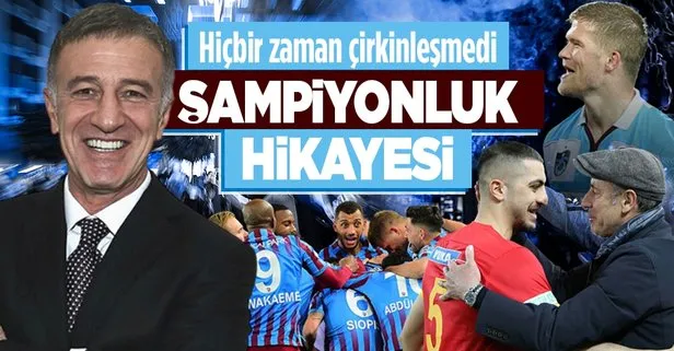 Trabzonspor ne saha içinde ne de saha dışında oyunu çirkinleştirmedi! Ulaş Özdemir kaleme aldı: Şampiyonluk hikayesi 8