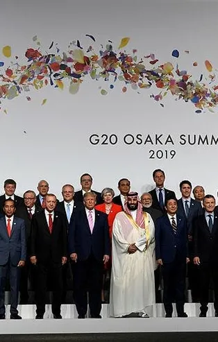 G-20'deki aile fotoğrafında dikkat çeken detay! Başkan Erdoğan ile Trump...