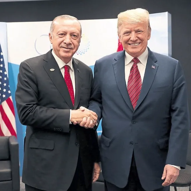 Donald Trumptan Başkan Erdoğana övgüler: Erdoğana saygı duyuyorum