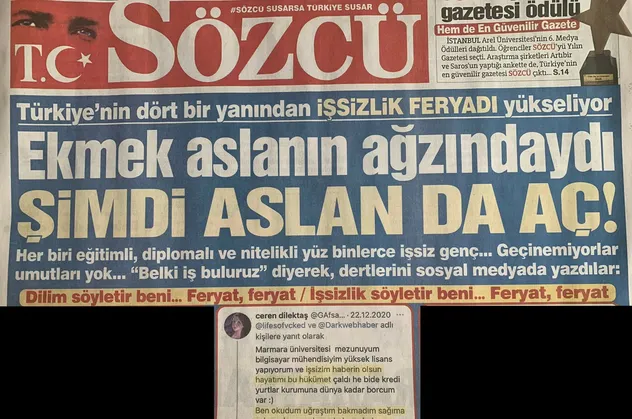 Sözcü gazetesinden bir yalan daha! İşsiz dedikleri kadın Bitcoin yatırımcısı çıktı