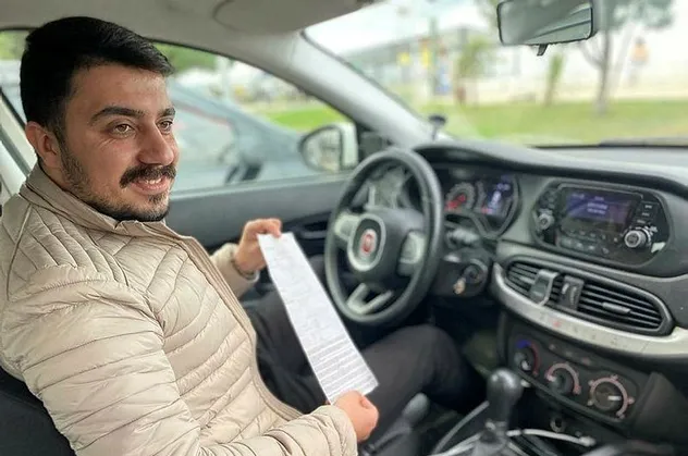 Samsun'da şaşkına çeviren trafik cezası! Makbuzu görünce şok oldu: Türkiye'de tekim