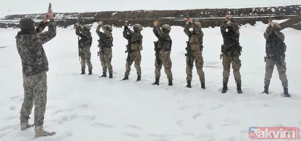 Kars'taki kadın PÖH'ler ve polisler görevlerinin başında! Teröristlerin korkulu rüyası - 4