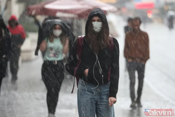 SON DAKİKA: İstanbul'da yağmur aniden bastırdı! İstiklal Caddesi'nde vatandaşlar hazırlıksız yakalandı - 17