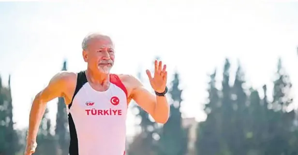 63 yaşındaki Murat Sağlam kalpleri fethetti! Hastalıklar onu atletizm tutkusundan uzaklaştıramadı...