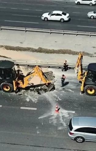 Valilikten "E-5'te göçük" iddiasına açıklama