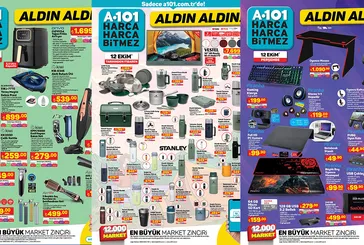 Hafta sonu geldi A101 raflarına düştü!