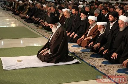İran’ın dini lideri Hamaney’den tüfekli vaaz