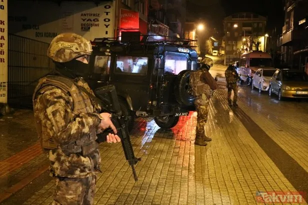 İstanbul’da şafak vakti narkotik operasyonu