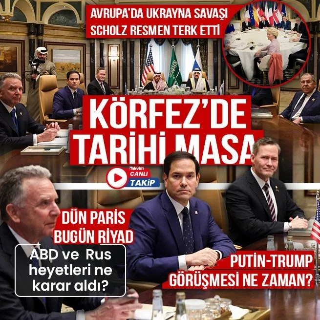 Önce Paris sonra Riyad! ABD ve Rusya Suudi Arabistanda: Toplantıda ne konuşuldu?