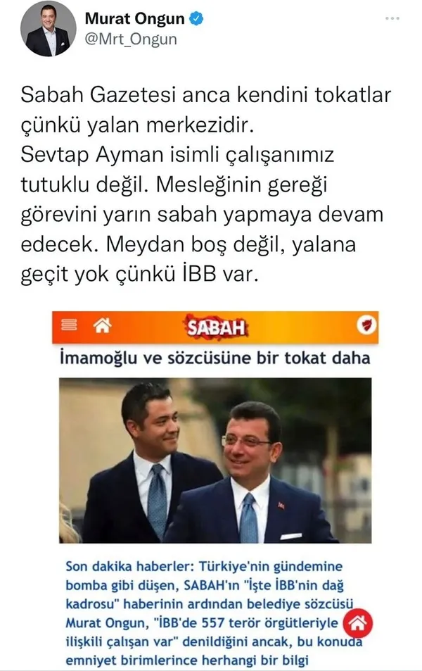 İBB’nin terörist çalışan skandalı AK Parti’nin büyük tepkisini çekti: Soruşturma başlatılmasını talep ediyoruz