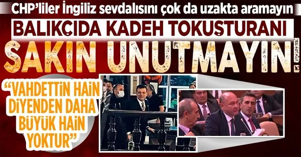 Sultan Vahdettin’i hedef alanlara AK Parti’den cevap: İngiliz sevdalısını uzakta aramayın balıkçıda Büyükelçiyle kadeh tokuşturana bakın