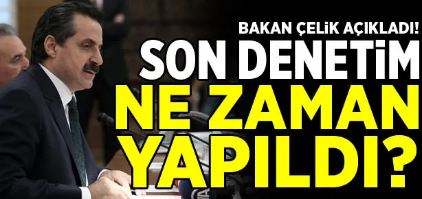 Son denetim ne zaman yapıldı?