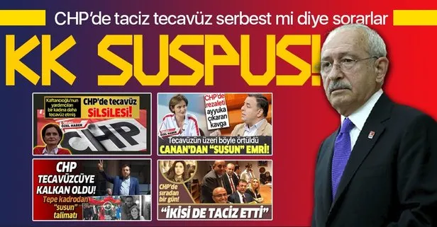 Kemal Kılıçdaroğlu CHP’deki taciz ve tecavüz skandallarına sessiz kaldı