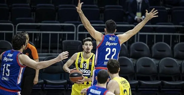 EuroLeague’deki Türk derbisi! Fenerbahçe Beko 74-106 Anadolu Efes