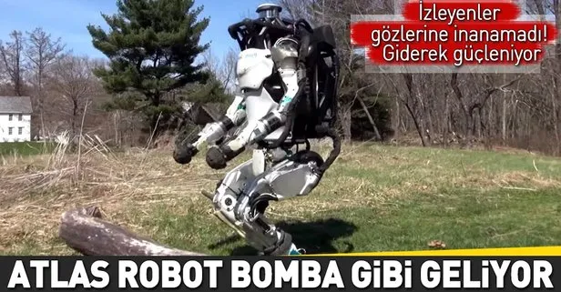Atlas Robot bomba gibi geliyor!
