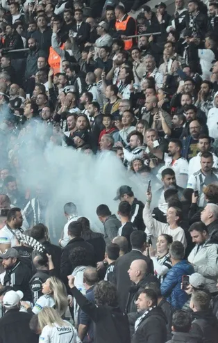 Beşiktaş-Trabzonspor maçı sonrası 28 taraftara 1 yıl men
