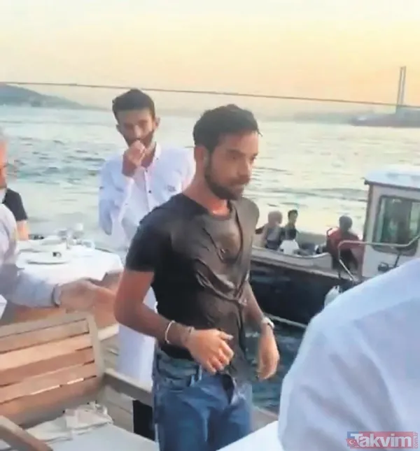 Şevval Şahin'in yeni aşkı Kerem Kamışlı'yı restoranda denize atan Marcus Aral, hakim karşısına çıktı - 1