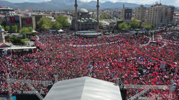 Şu meydan ülkeyi size '7'rir mi! Akşener ve Yavaş'ı hüsrana uğratan Kayseri Başkan Erdoğan'ı el üstünde karşıladı: Yok böyle rekor - 7