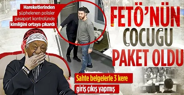 İstanbul Havalimanı’nda hareketlerinden şüphelenilen FETÖ’cü yakayı ele verdi