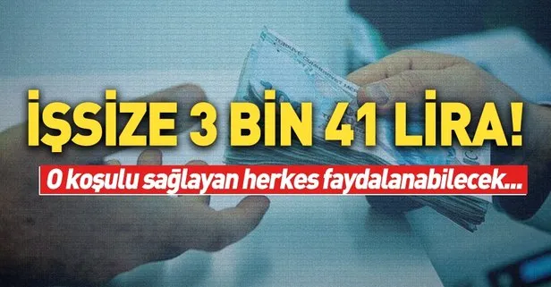 Hem meslek hem maaş! İşsize 3 bin 41 TL...