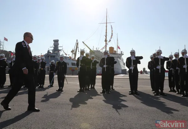Başkan Erdoğan TCG Burgazada'nın teslim törenine katıldı - 28