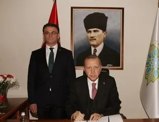 Başkan Erdoğan Tokat’ta Valiliği ziyaret etti