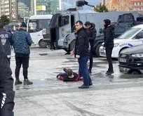 İstanbul Adalet Sarayı’nda polise bıçaklı saldırı