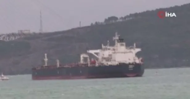 Son dakika: Liberya bayraklı Peria isimli yakıt tankerinde arıza! İstanbul Boğazı çift yönlü gemi trafiğine kapatıldı