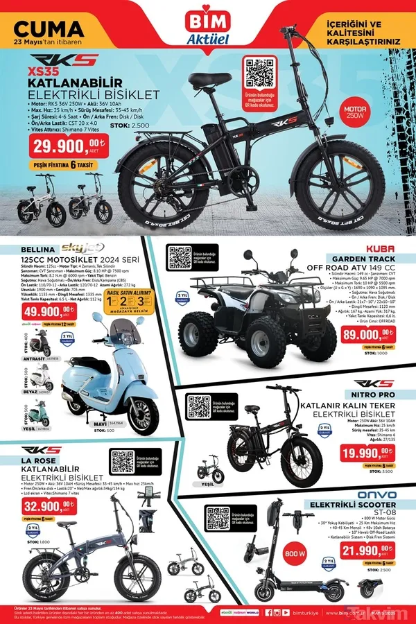 🖥️ Teknoloji Ürünleri 📺 Tcl 55'' Ultra Hd Google Tv – 21.900 Tl 📱 Realme C63 Cep Telefonu (6Gb/128Gb) – 5.250 Tl 📱 Honor Pad X9 Android Tablet (8Gb/128Gb) –...