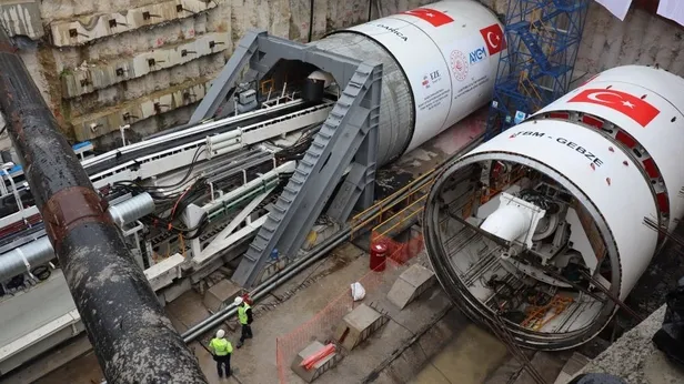 Gebze OSB-Darıca Sahil Metro Hattı'nda tünel kazısına başlandı: Bir günde 330 bin yolcuya hizmet verecek-2