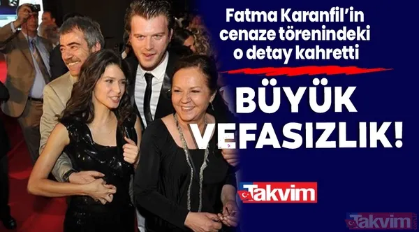 Aşk-ı Memnu'nun Şayeste'si Fatma Karanfil'e büyük vefasızlık! Cenaze törenindeki o detay kahretti! Gözler Beren Saat, Kıvanç Tatlıtuğ'u aradı ama... - 1